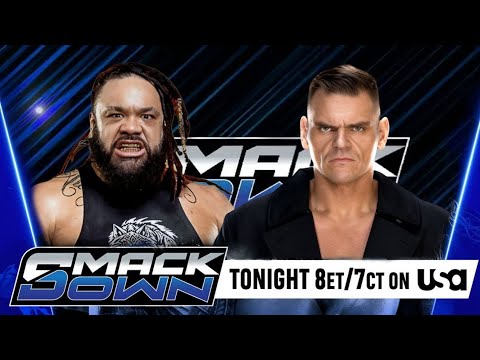 Gunther Vs Jacob Fatu Full Match WWE SMACKDOWN 2026 - The Ring General Vs The Samoan Werewolf