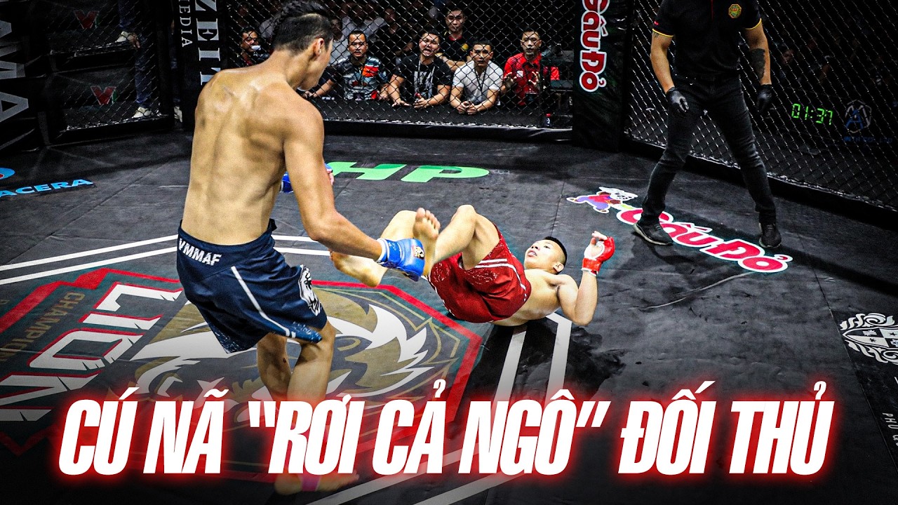 Sức mạnh KHÔNG TƯỞNG của Bàn Văn Hoàng khi cho đối thủ "RƠI NGÔ" trên sàn - Châu La hãy đợi đấy