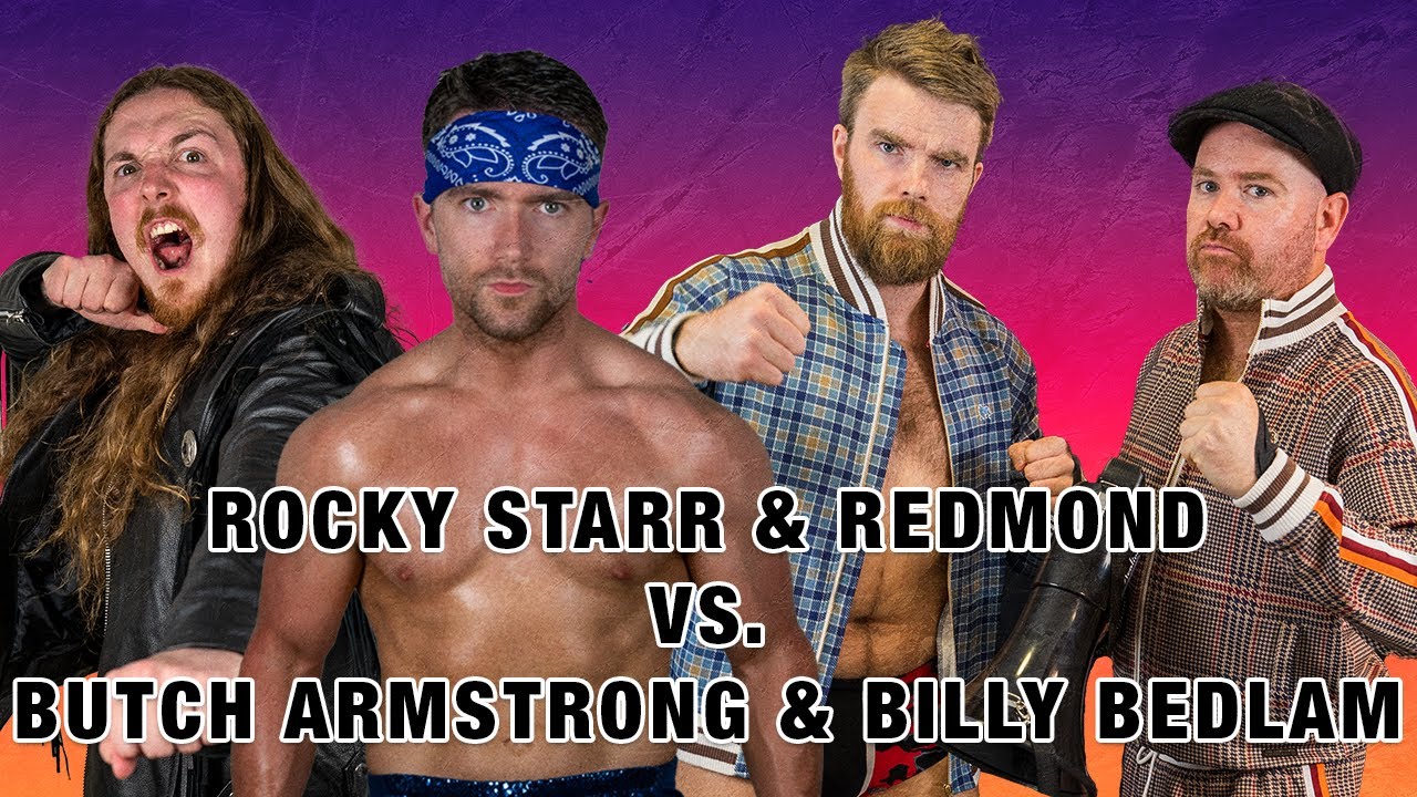 FULL MATCH: Rocky Starr & Redmond Vs. Billy Bedlam & Butch Armstrong background