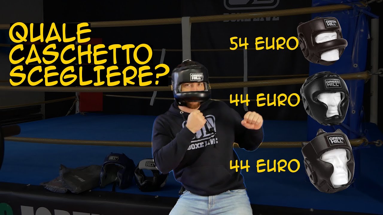 Caschetti di pugilato - Quale scegliere?