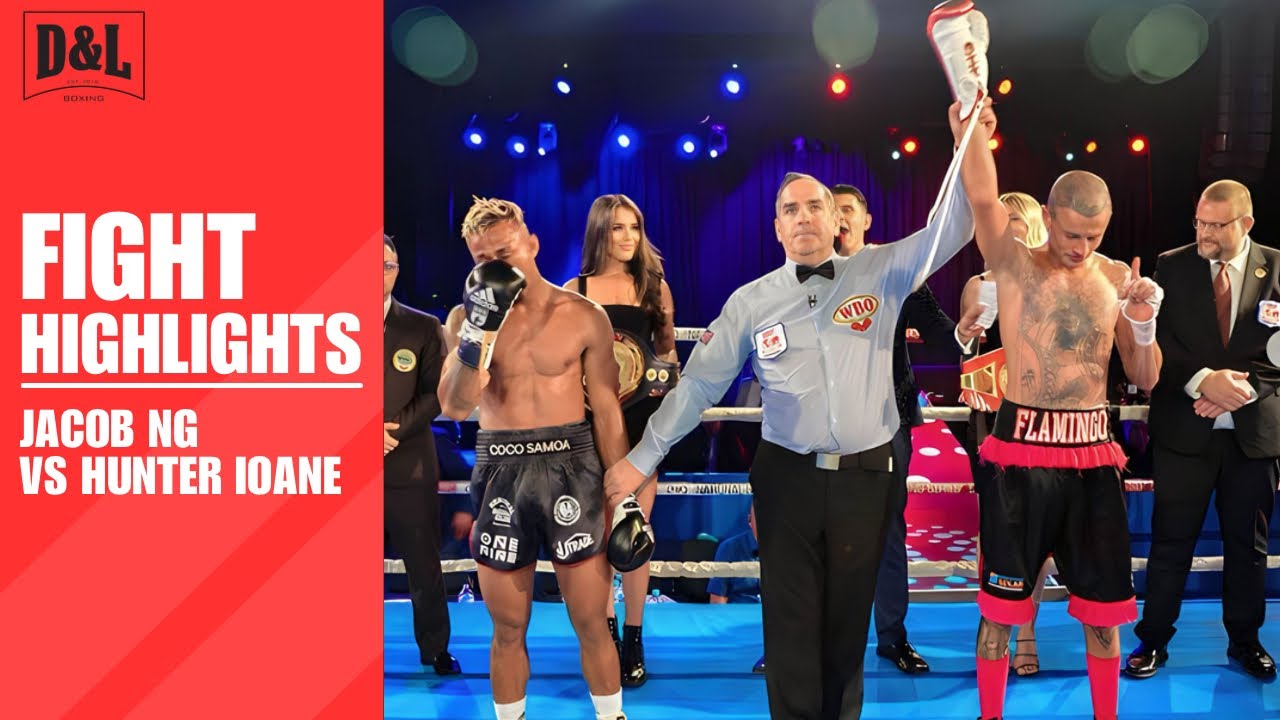 Unbelievable War Between Jacob NG and Hunter Ioane | FIGHT HIGHLIGHTS background