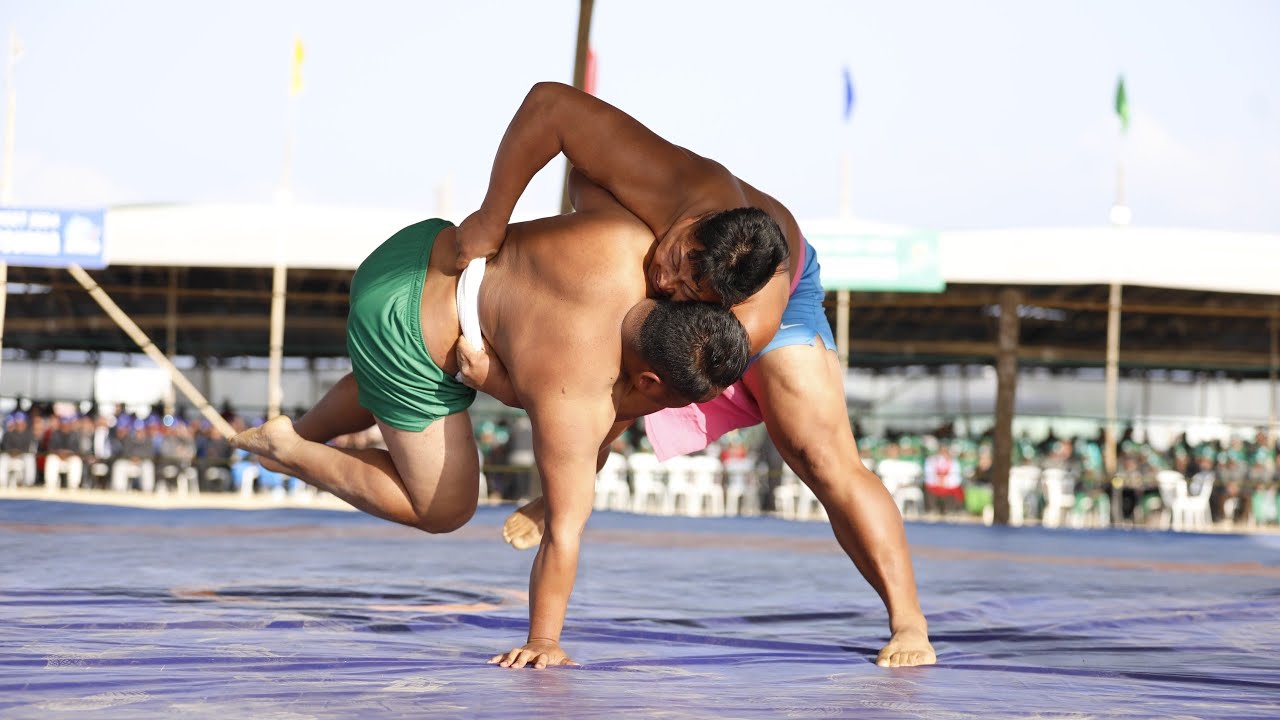 SEMI FINAL MENUOSETUO YIESE 🆚 KHRIETSONYII WHOURIE | 66th KVSA WRESTLING MEET 2024.