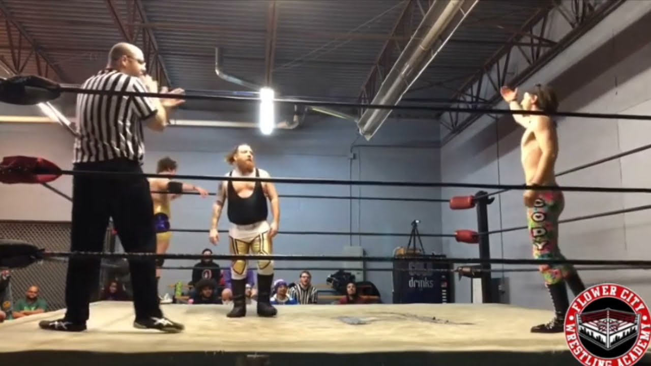 F.C.W.A. Elimination Tag Match backdrop