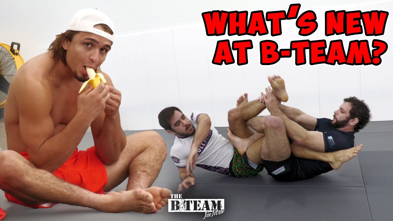 UFC FIGHTERS & CUTTING-EDGE LEGLOCKS | B-TEAM VLOG background