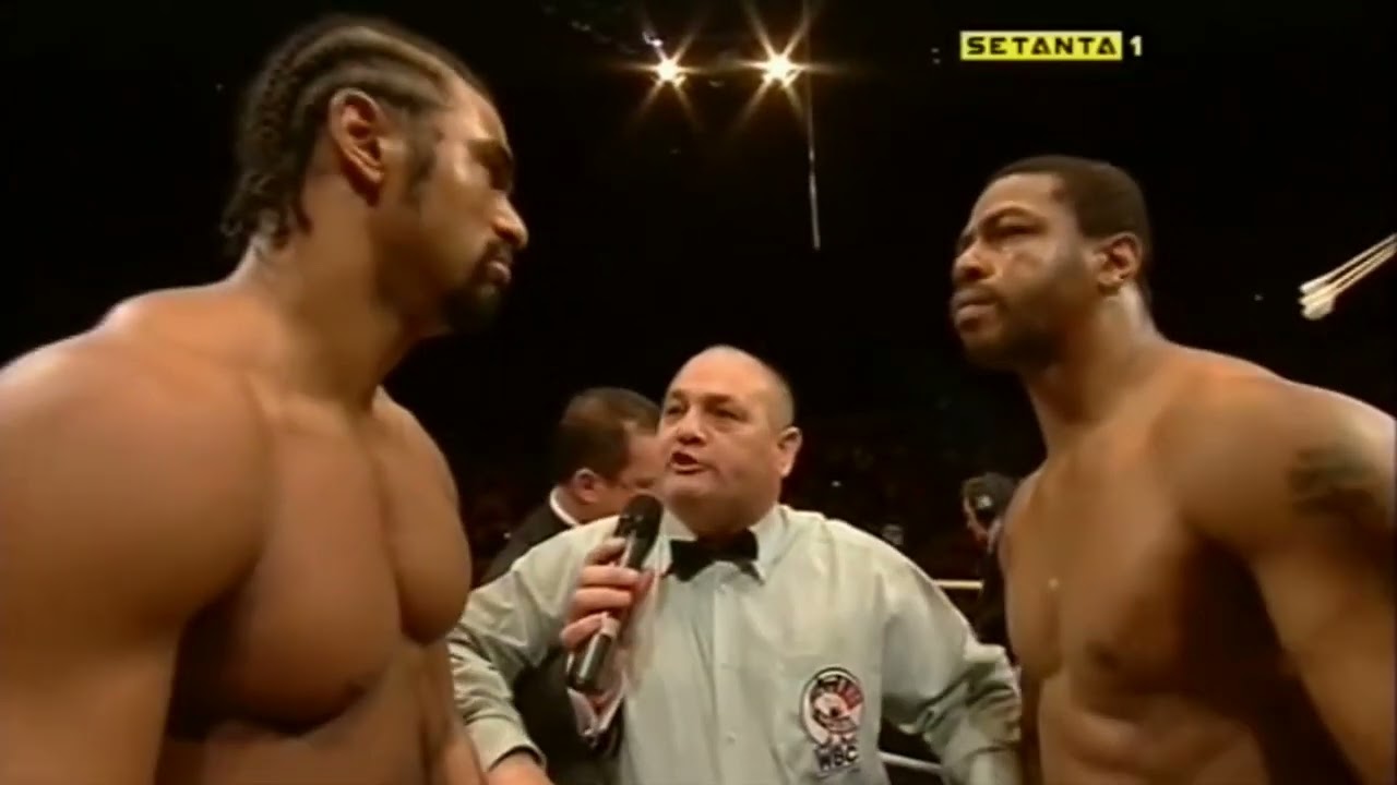 David Haye vs Monte Barrett background