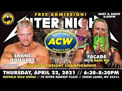 ACW LIVE! Episode 8: Shane Douglas vs Facade - ACW Heavyweight Title Match