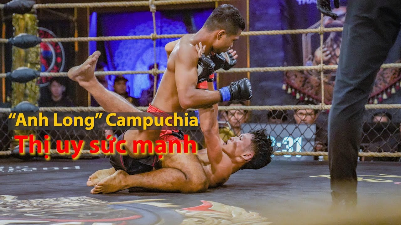 Thần Võ Quốc Tế: “Anh Long” Campuchia giải quyết nhanh gọn đối thủ Myanmar