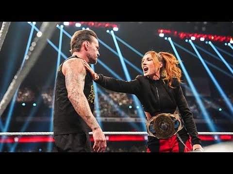 Becky lynch confront CM Punk_wwe Raw Highlights 1 September 2025