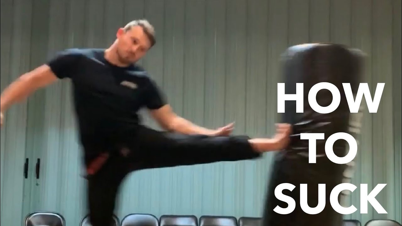 How to SUCK in Martial Arts background