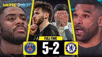 "IT'S GAME OVER!" Live Goals REACTION as PSG score FIVE against Chelsea!