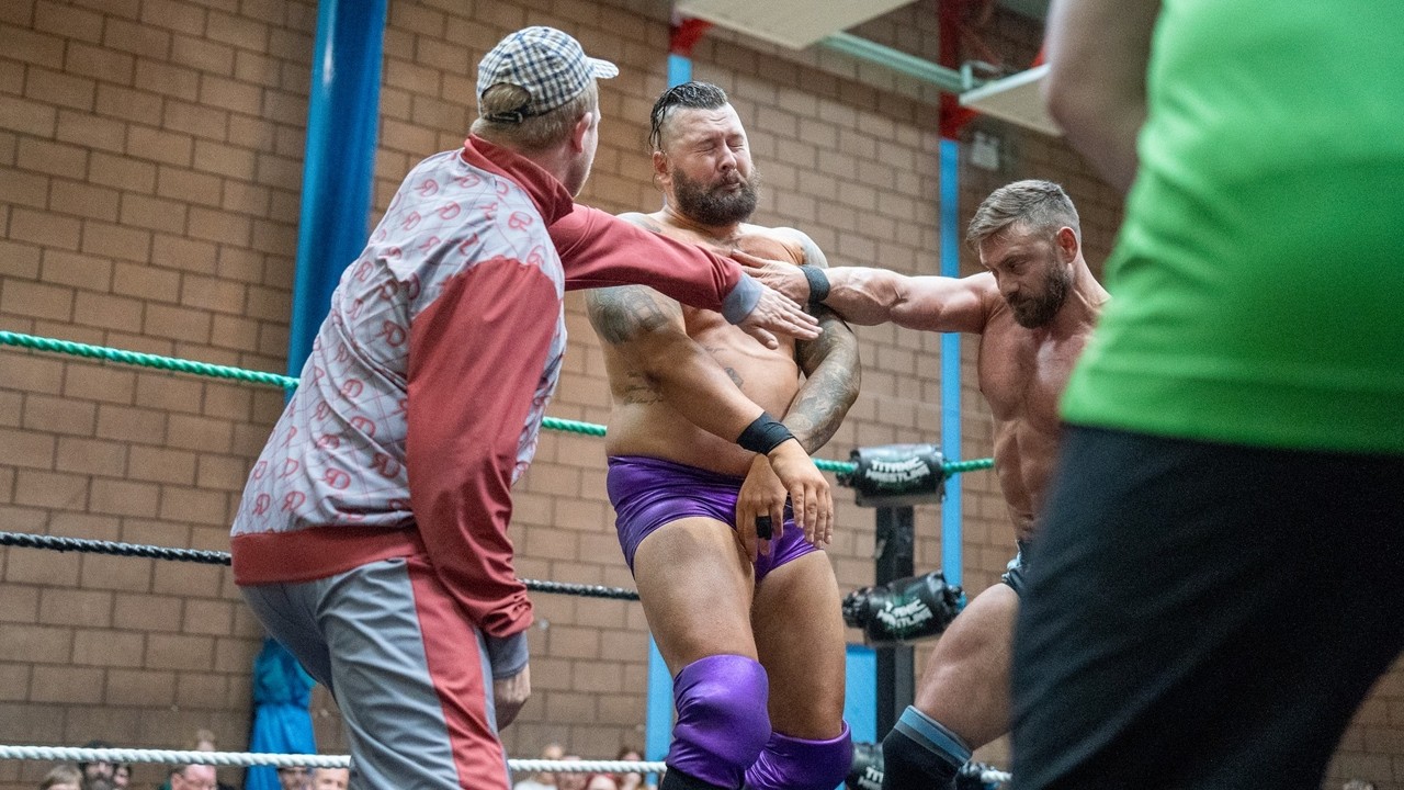 Full Match: Tucker Vs. Eddie Stone Vs. Ravie Davie - Titanic Wrestling Championship