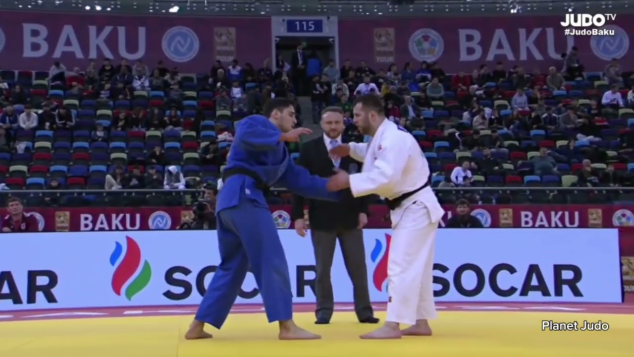 Onise SANEBLIDZE 🇬🇪 🆚️ Mukhamed-Ali MATAEV 🇷🇺 | 3 раунд /-100кг | Большой Шлем Баку 2024