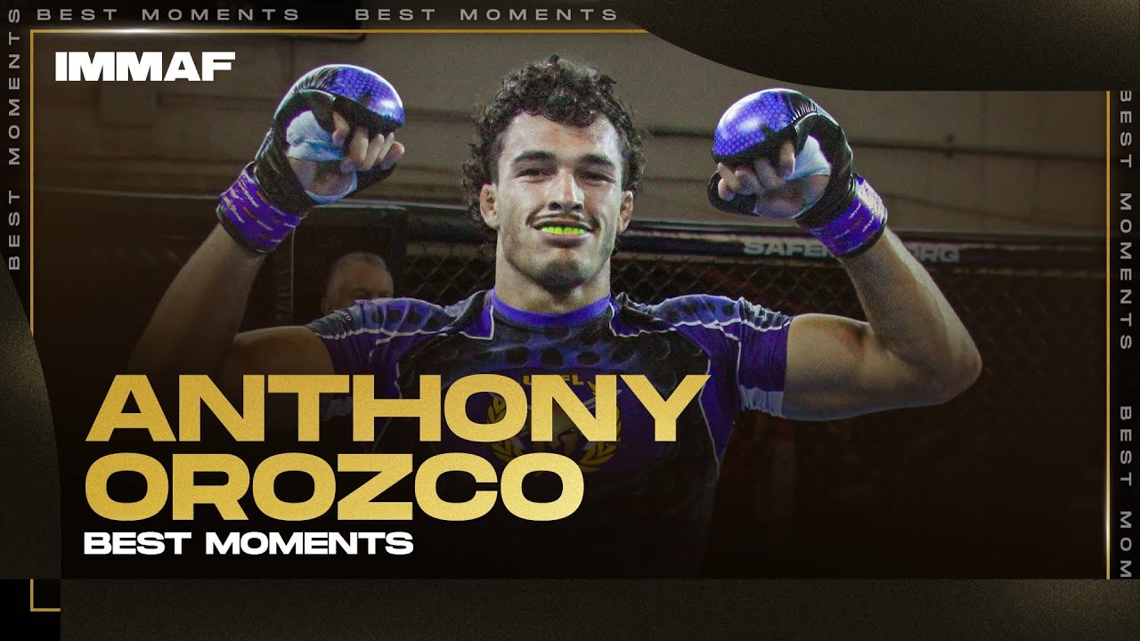 Best Moments: Anthony Orozco at the 2022 World Championships | IMMAF background