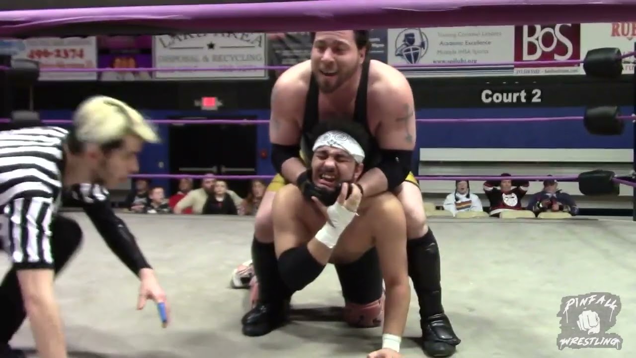 Pinfall Wrestling FULL MATCH: Nick Natural vs. Louis Antonio vs. Michael Osiris background