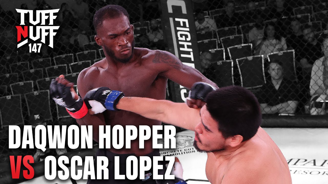 Tuff-N-Uff 147 Daqwon Hopper vs Oscar Lopez background