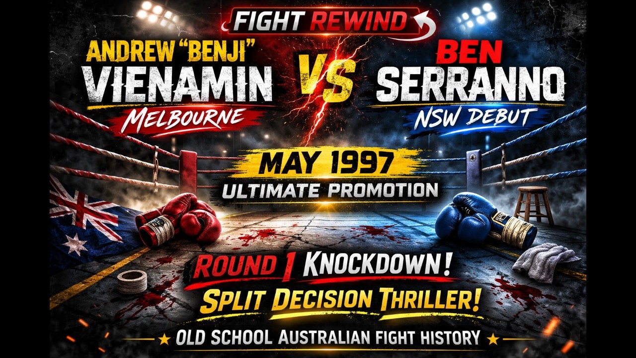Andrew “Benji” Vienamin vs Ben Serranno – May 1997, Ultimate Promotion 🔥🥊