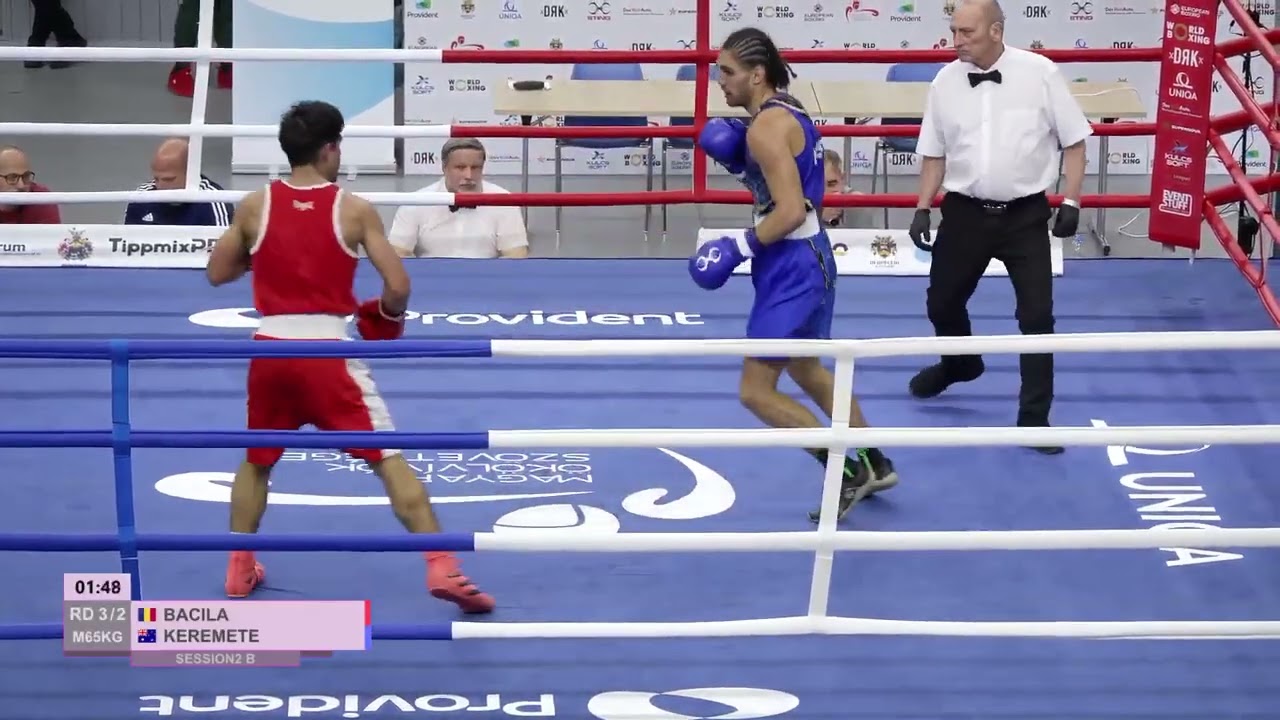 Gene Keremete (AUS) vs. Ștefan Bacila (ROU) Bocskai István Memorial 2026 (65kg)