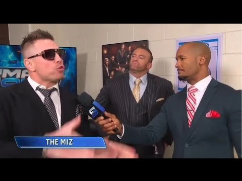 The Miz and Nick Aldis backstage segment _WWE Smackdown 19 December 2025
