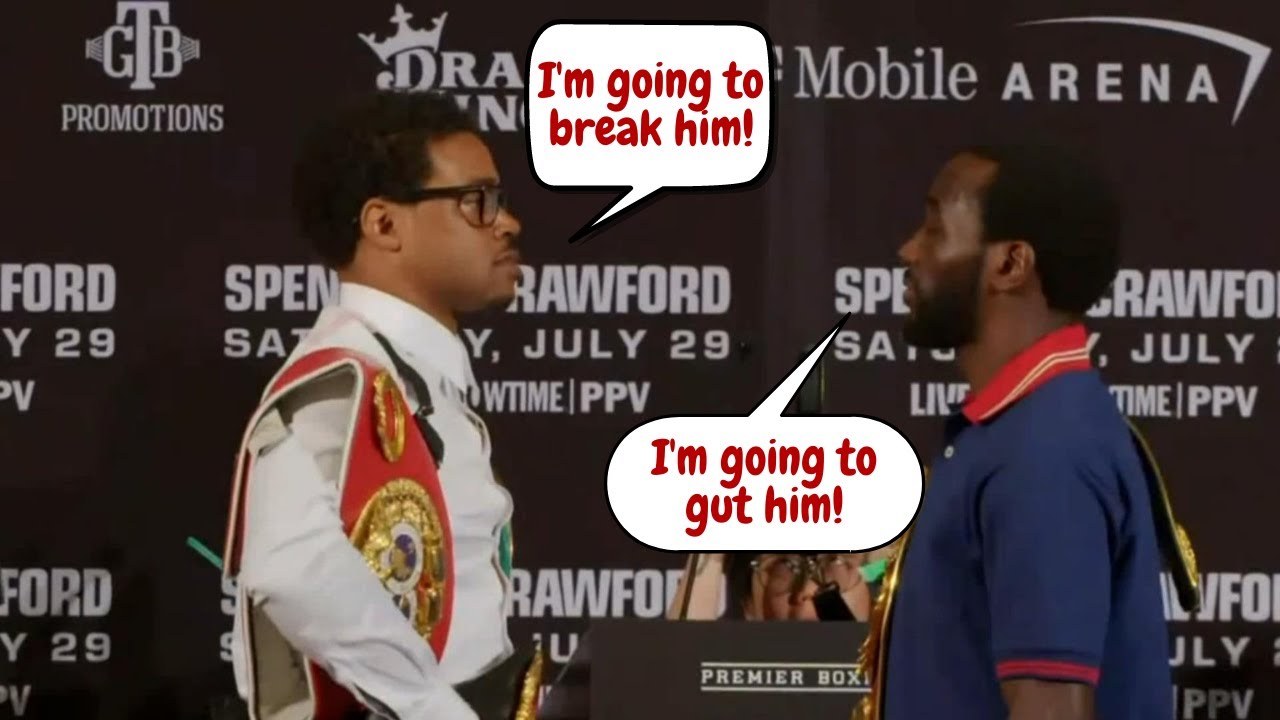 TERENCE CRAWFORD VS ERROL SPENCE JNR PRESS CONFERENCE