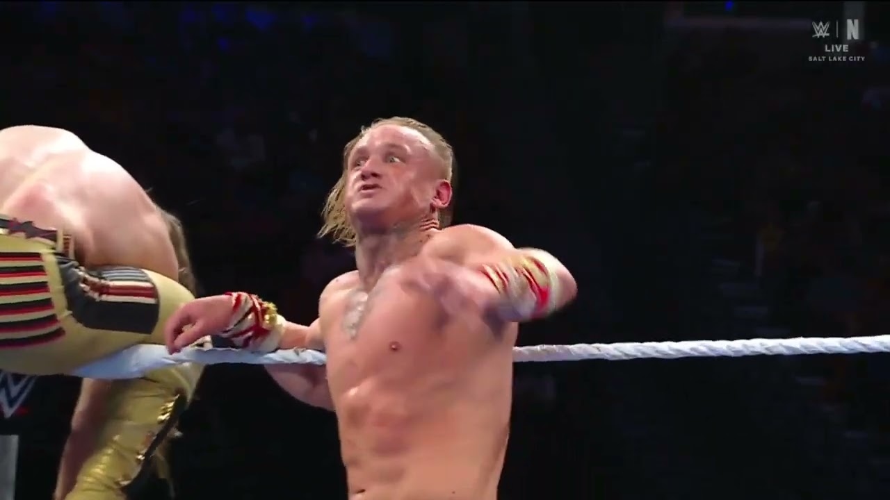 ilja Dragunov vs Nathan Frazer _US Tital match _WWE Smackdown 31 October 2025