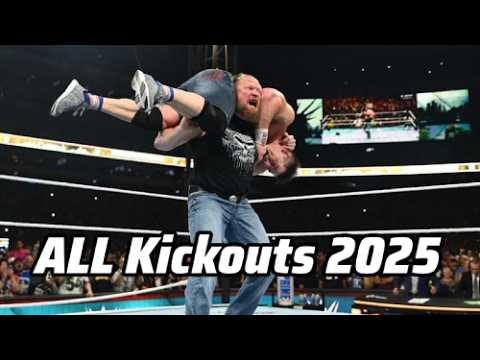 WWE All Craziest Kickouts of 2025