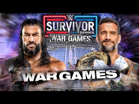 Roman Reigns vs CM Punk WWE Survivor Series games 2K25 - Original Tribal Chief vs Best In The World