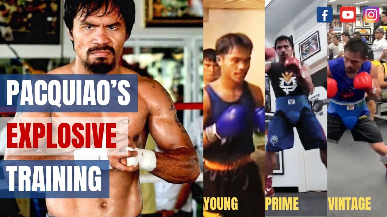 PACQUIAO'S ***EXPLOSIVE*** TRAINING!!! background