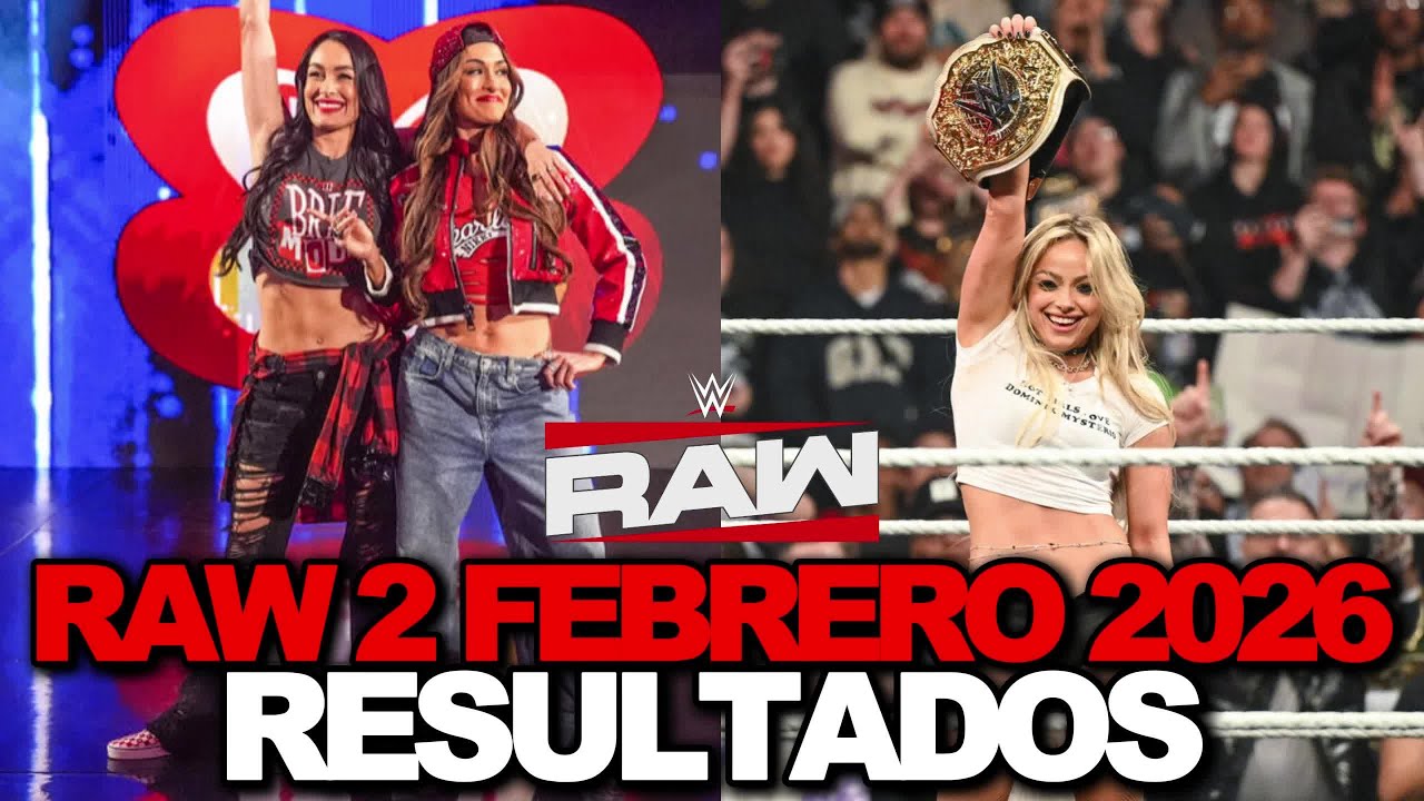 WWE RAW 2 Febrero 2026 | Resultados