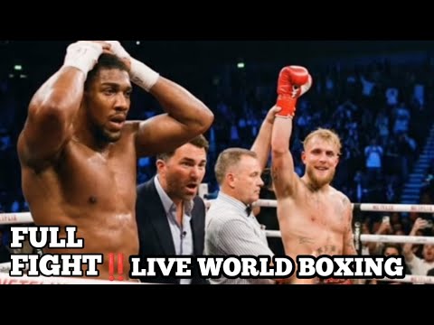 🔴 siaran tinju dunia hari ini |Anthony joshua vs Jake Paul, livewoardboxingday,liveboxing