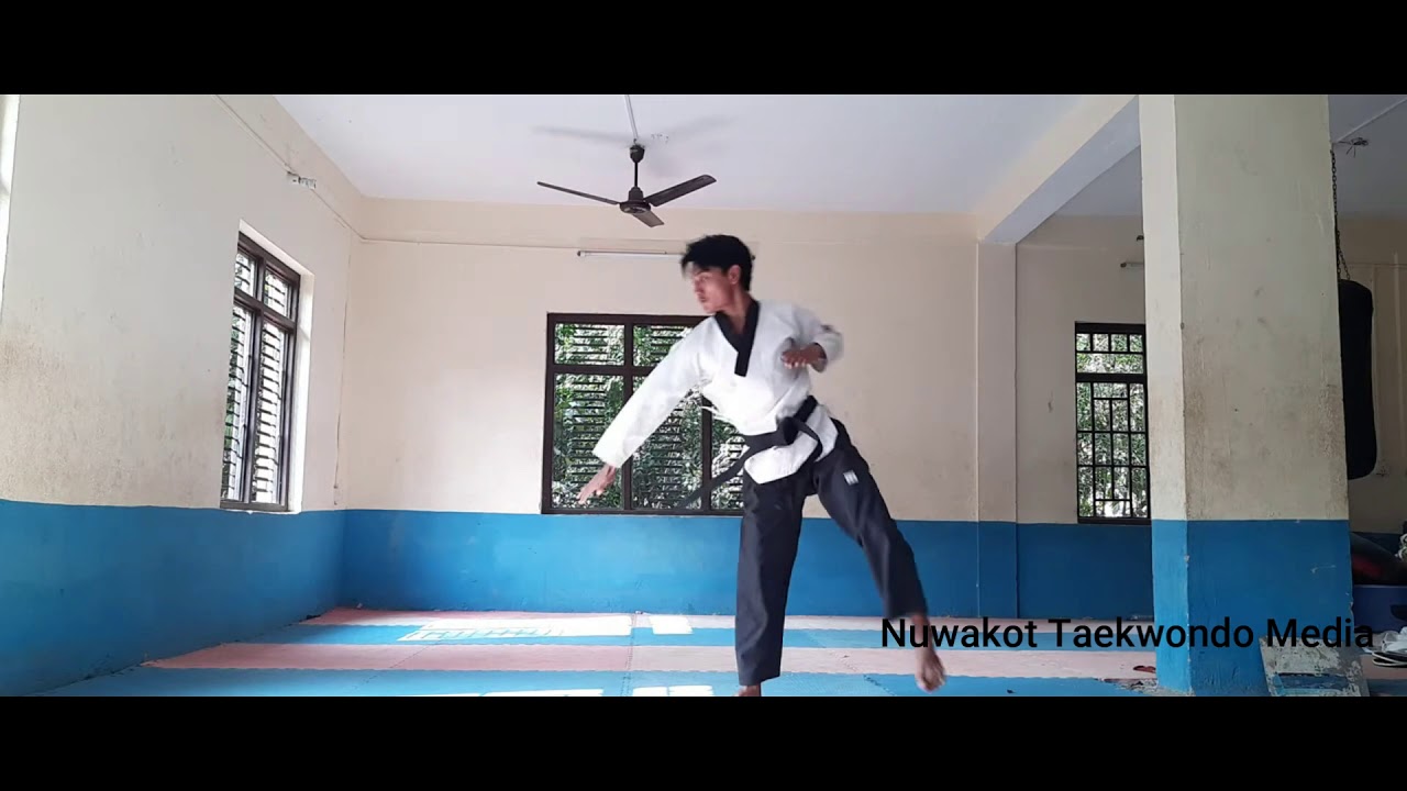 Taekwondo Poomsae Koryo ||By Krishna Bahadur Tamang || By Team Nuwakot background