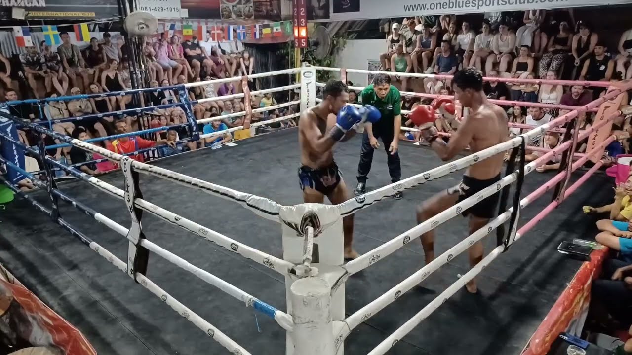 MuayThai KohPhangan I Nayhuagolf PhanganMuayThai vs Teppitak PokMuayThai - 20 February 2024 backdrop