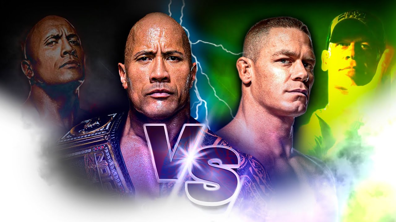 The Rock vs John Cena: One of the Greatest Rivalries in WWE History background