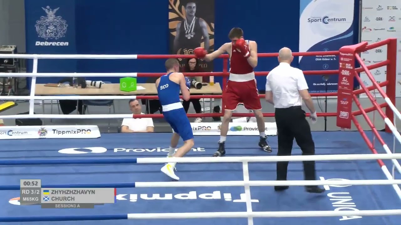 Leo Church (SCO) vs. Davyd Zhyhzhzhavyn (UKR) Bocskai István Memorial 2026 (65kg)