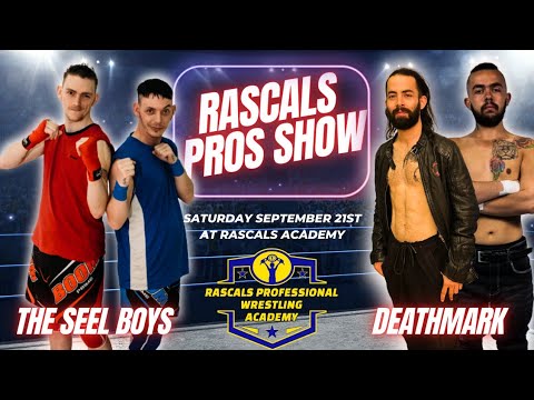 Rascals Pros Show 3 - Match 4 The Seel Boys vs Deathmark background