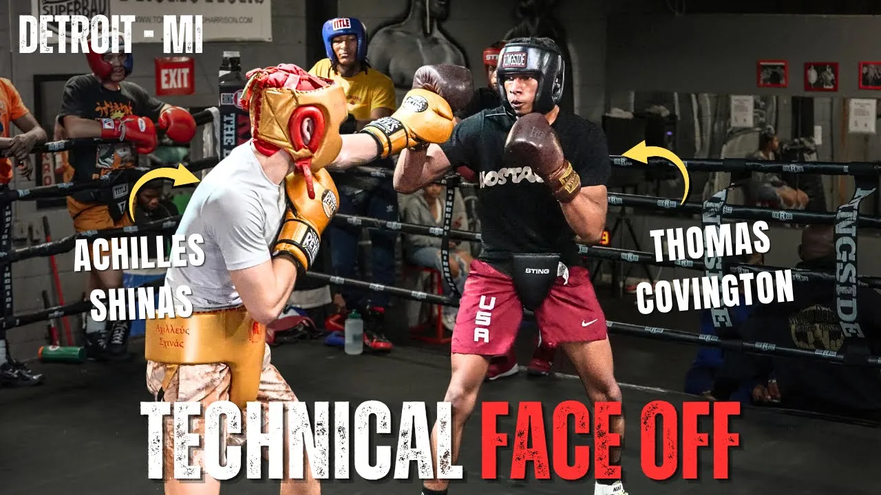 WOW! SHARPEST Amateur Boxer In Detroit Shows His Skills In Sparring! backdrop
