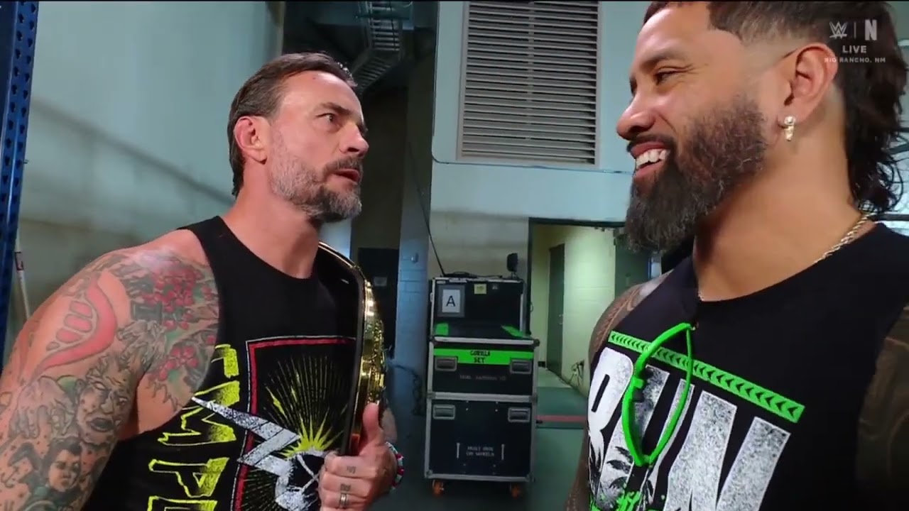 Jey Uso Confronts CM Punk _WWE Raw 3 November 2025