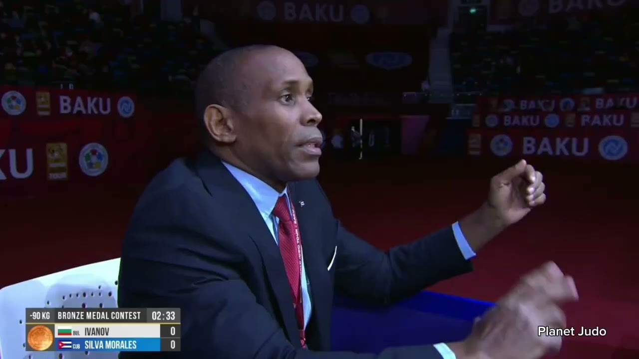 Ivaylo IVANOV 🇧🇬 🆚️ Ivan Felipe SILVA MORALES 🇨🇺 | схватка за бронзу/-90кг | Большой Шлем Баку 2024