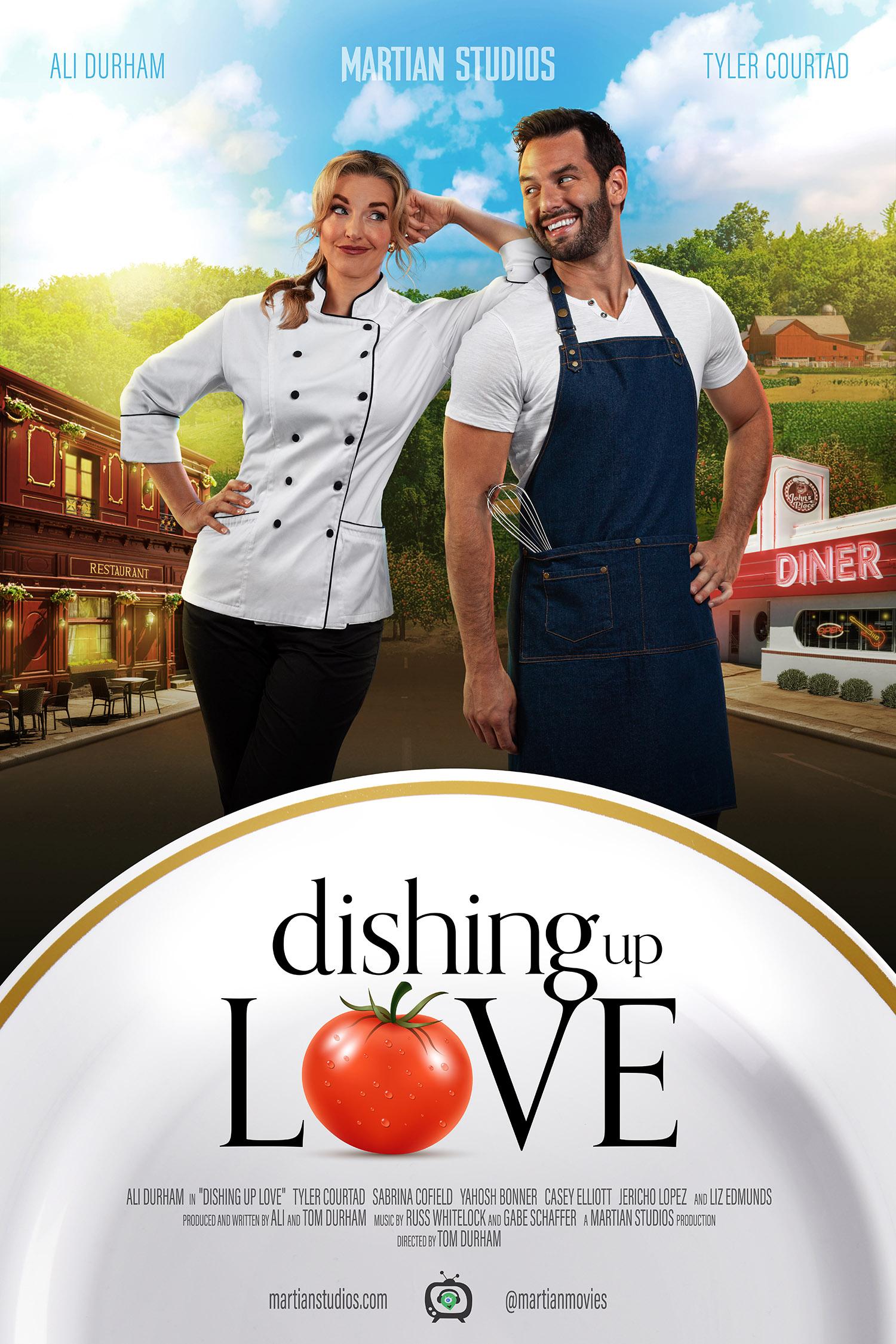 Dishing Up Love backdrop