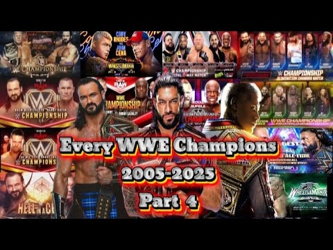 WWE Championship Title Changes: The Final Chapter