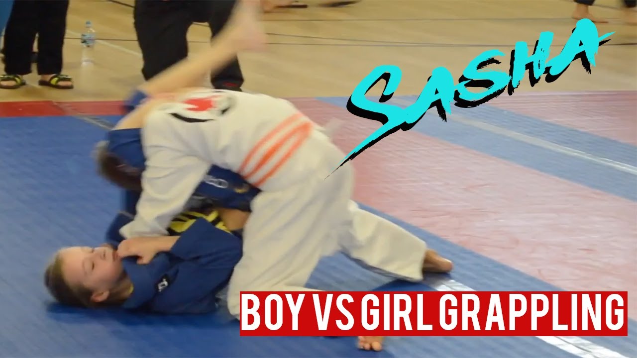 Boy vs Girl Grappling Michigan Open