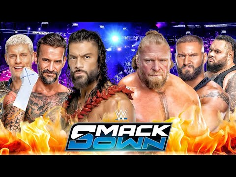 Roman Reigns, Cody Rhodes & CM Punk vs Brock Lesnar, Bron Breakker & Bronson Reed WWE 2K25