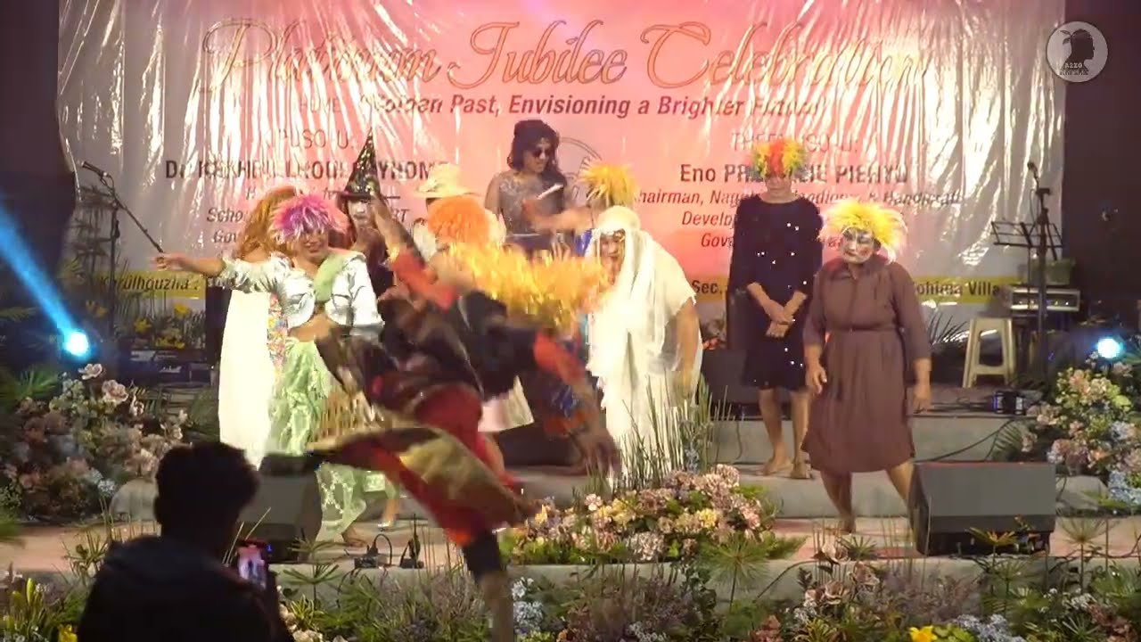 Entertainment & Dance by / PSU executives & Thenupfiiko / PSU PLATINUM JUBILEE background