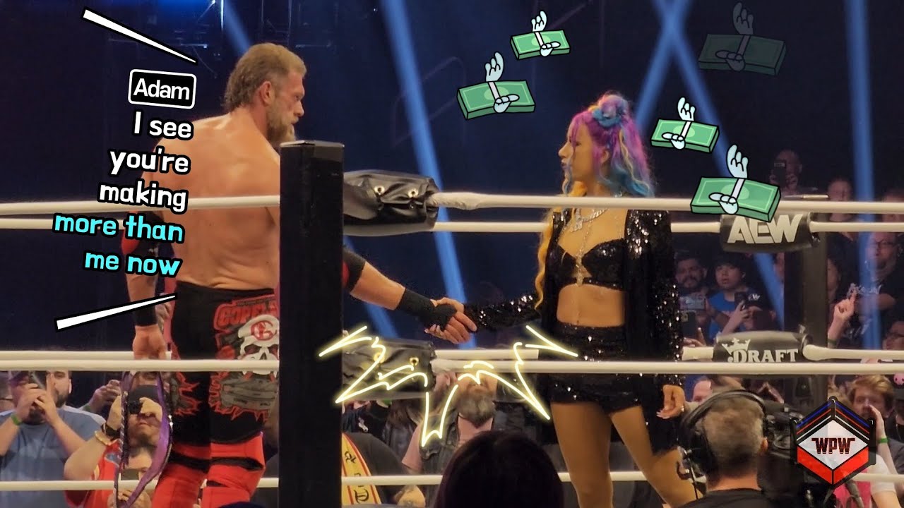 Adam Copeland Meets "The CEO" Mercedes Mone Where The Best Wrestle #WillproView Ep.231-2 background