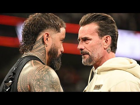 CM Punk & Jey Uso segment _WWE Raw 27 October 2025