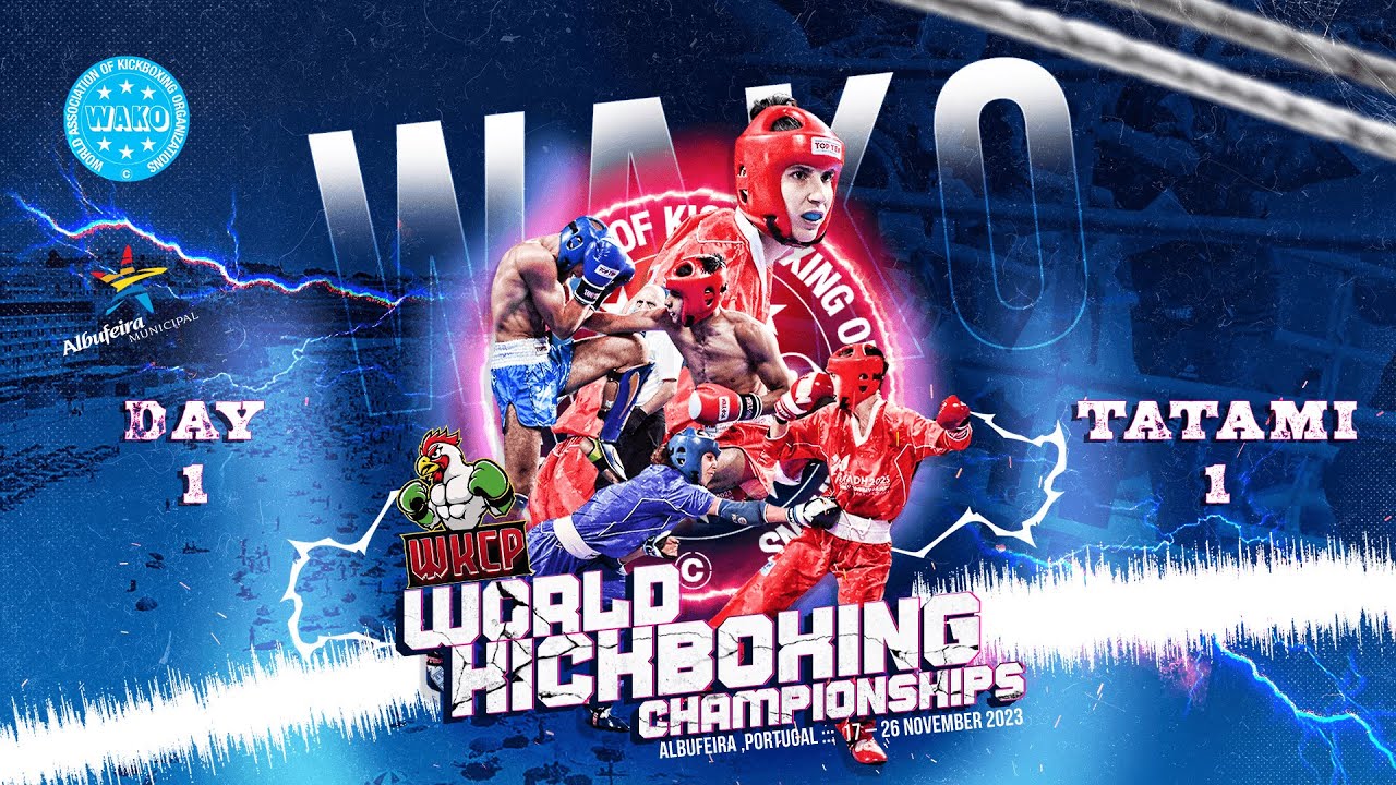 Tatami 1 Day 1 WAKO World Championships 2023