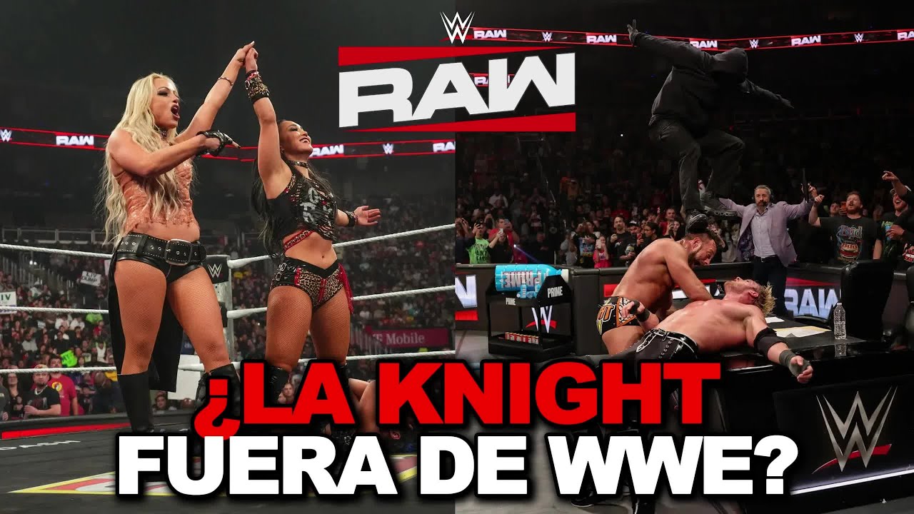 LA Knight FUERA | WWE RAW 8 Diciembre 2025 RESULTADOS