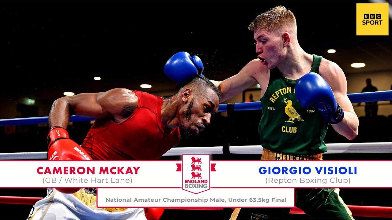 NACs 23 Male, Under 63.5kg Final: Cameron McKay vs Giorgio Visioli background