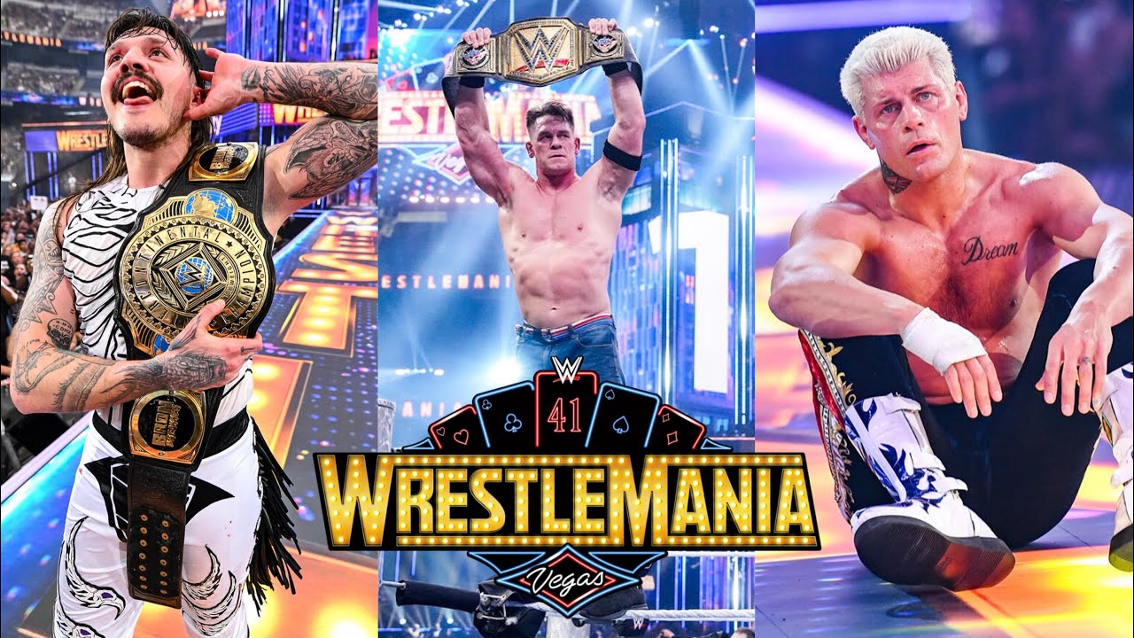 John Cena CAMPEÓN | WWE WrestleMania 41 Noche 2 RESULTADOS