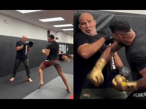 Alex Pereira Scares TS Out Of Glover Teixeira😭