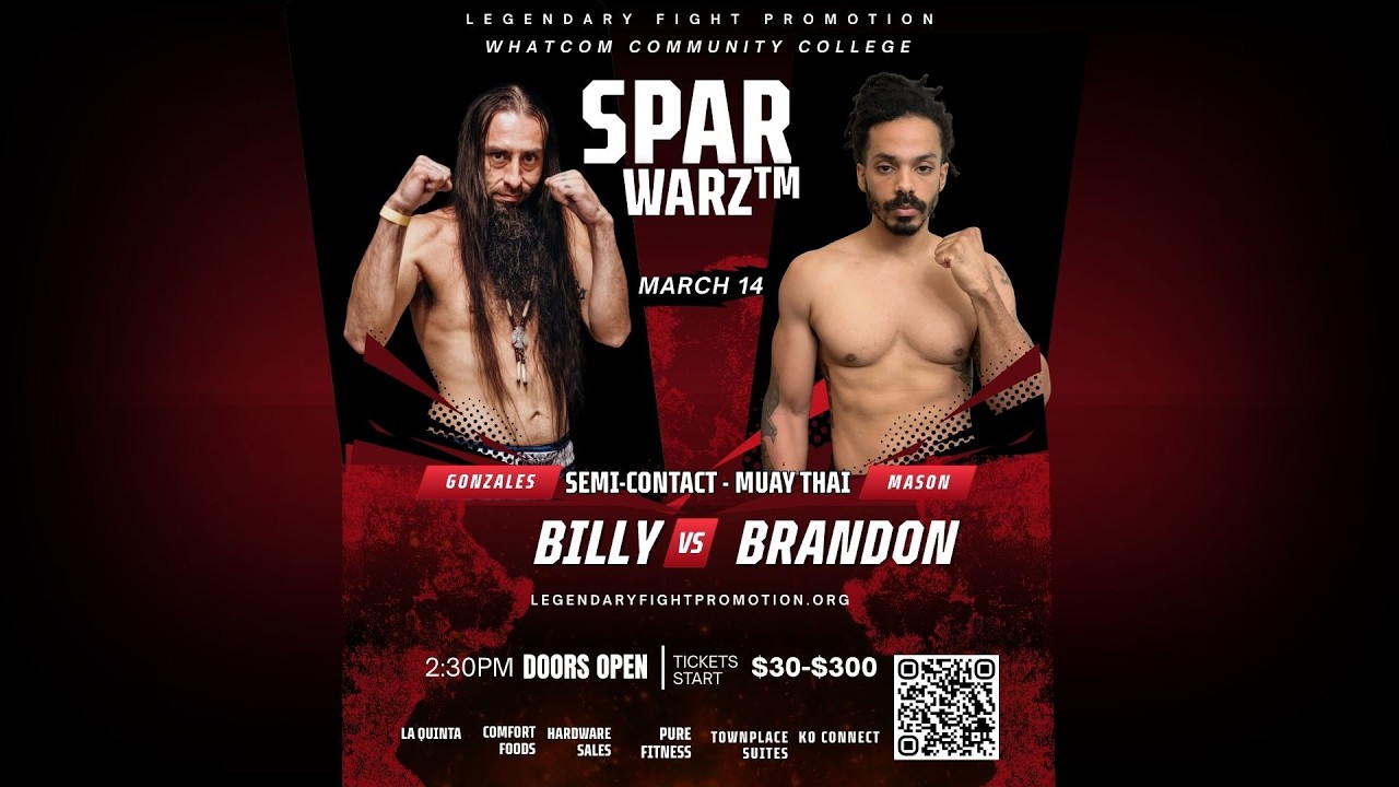 Billy Gonzales vs Brandon Mason   SparWarz 20